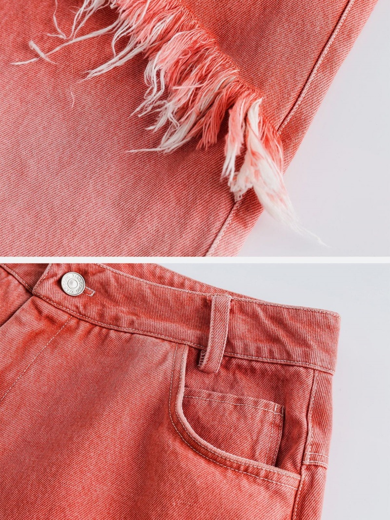 Rose  Short Aelfric Eden Fringe Gradient - HSR-6247645